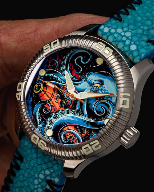 Crawler One - Ceramic-Enamel Dial - Kraken’s Wrath - Preorder